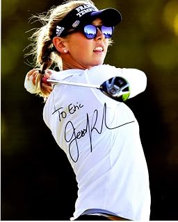 TO ERIC - Jessica Korda Signed - Autographed LPGA Golf 8x10 inch Photo