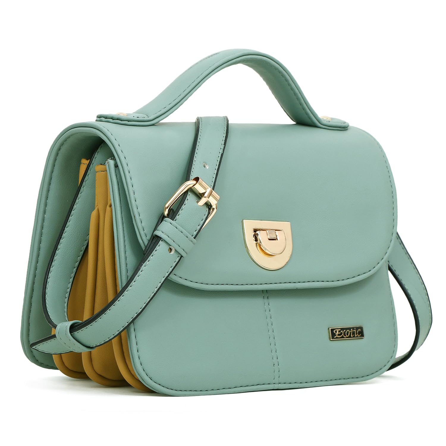 See full amazon price history chart for EXOTIC Womens Dualtone Ubiquitous Sling Bag, Pista EXOTIC Womens Dualtone Ubiquitous Sling Bag, Pista (B0C8V1WKHJ) Amazon Price History, Amazon Price Tracker