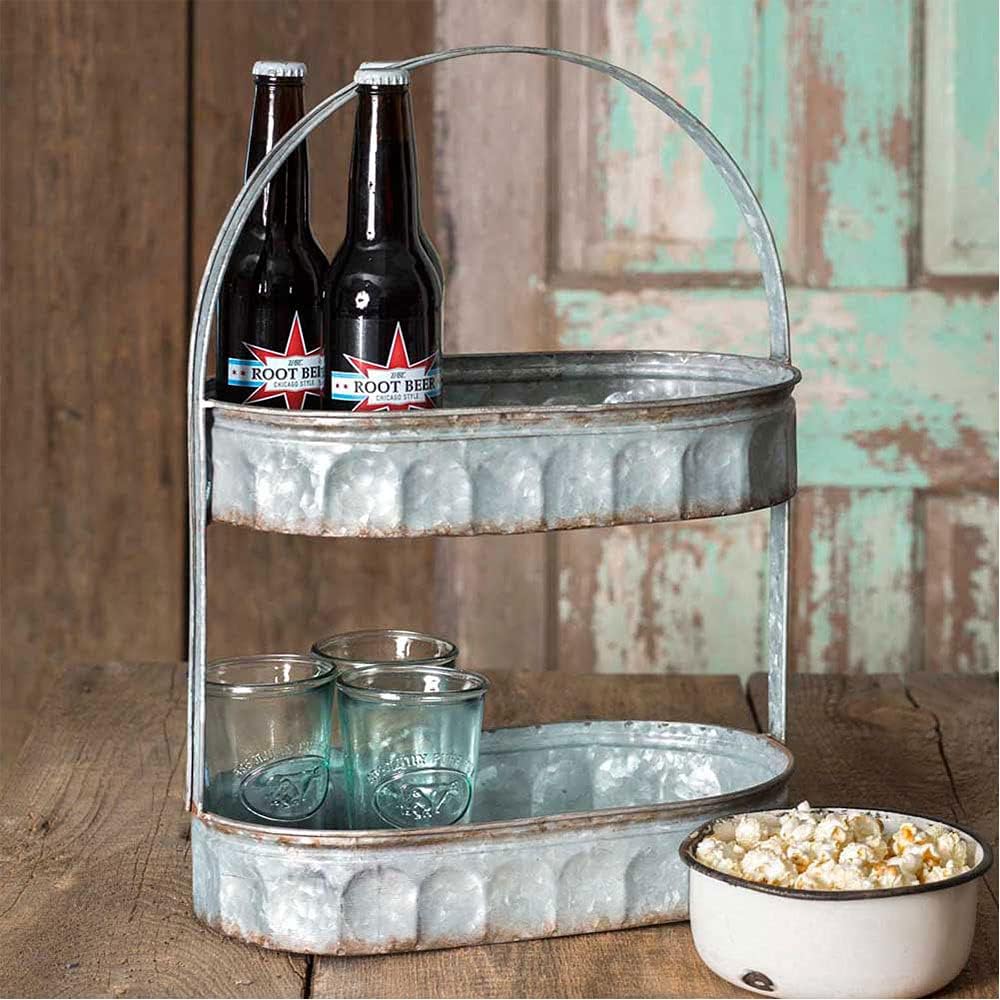 Galvanized Steel Industrial Country Corrugated 2 Tier Popular products Oval Tray Galvanized Steel Industrial Country Corrugated 2 Tier Popular products Oval Tray Nashville-Davidson Mall