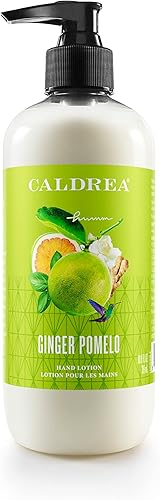 Caldrea Loción de manos, para manos secas, hecha con manteca de karité, aloe vera y glicerina y otros ingredientes cuidadosamente elegidos, aroma a