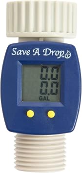 SAVE A DROP 20-Pack P3 Blue Water Flow Meter