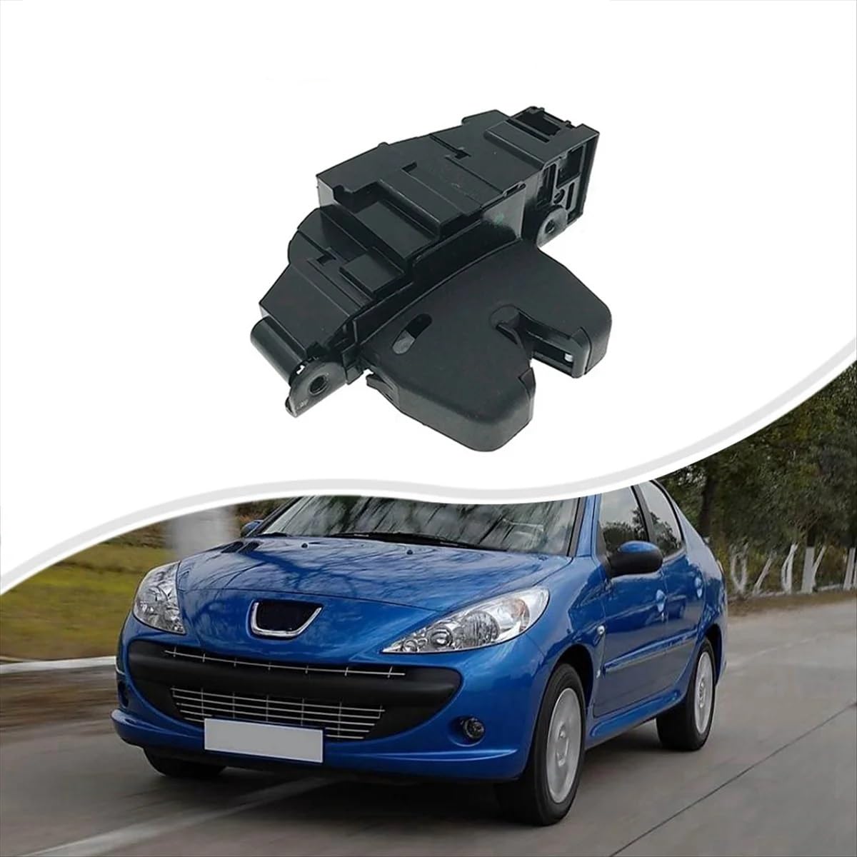 Serrure de hayon de voiture 8719G5 pour Peugeot 207, pour 308, pour Partner C4 et Picasso. Verrouillage de porte arrière. Serrure pour bagage.