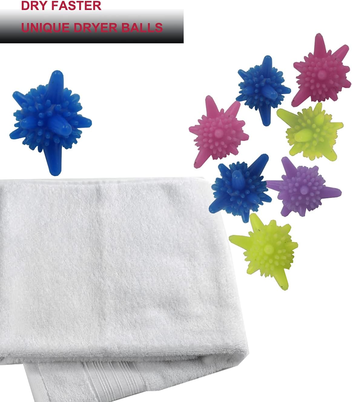 15 Pieces Washing Machine Ball, Reusable Non-tangled Environmentally Friendly Laundry Ball, Non-tangled Laundry Ball for Washing Machine
