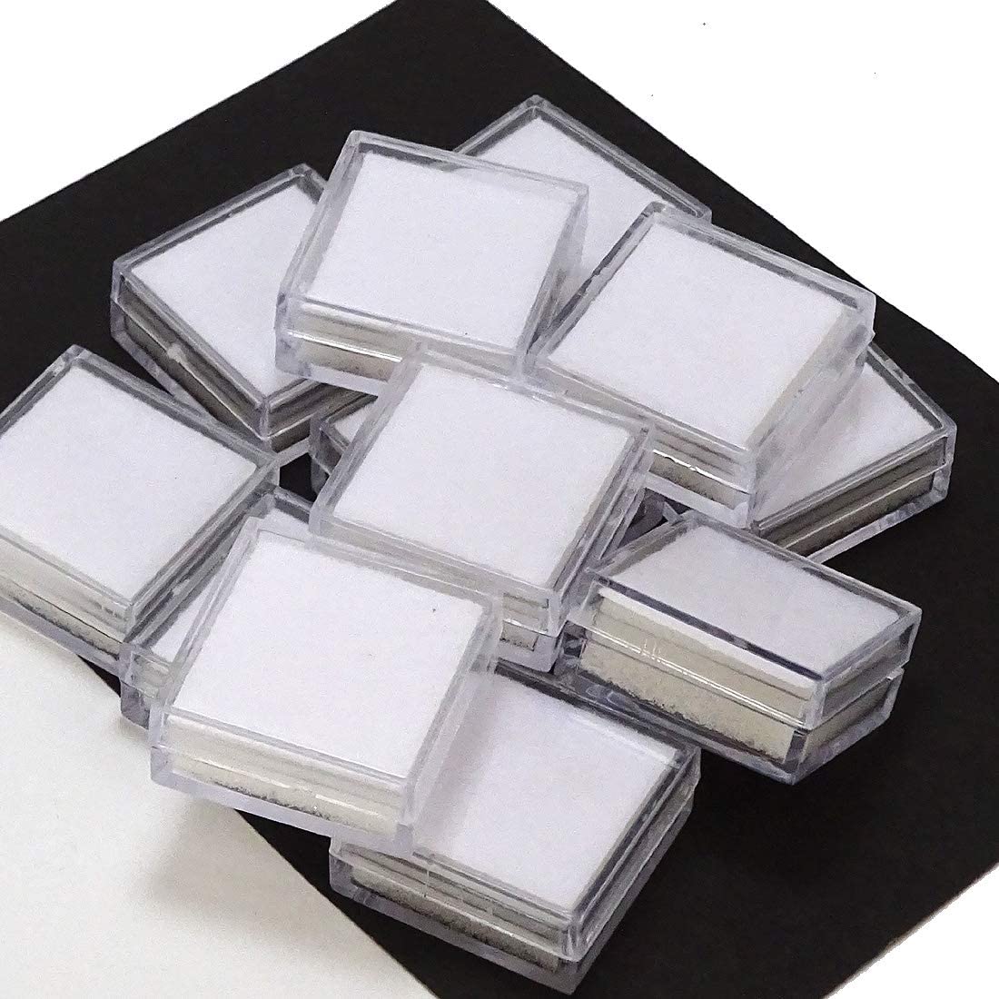 3 x 3 Cm Gem Display plastic box Storage for Gems
