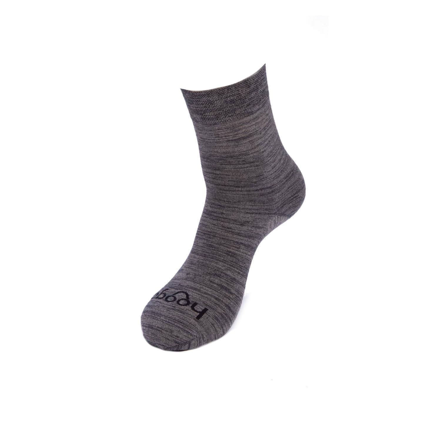 hoogaGrounding Socks, Earth Connected Socks with Grounding Snap, Conductive Silver Fabric, One Size Fits Most, May Improve Sleep, Reduce Inflammation, Relieve Pain. Casual Ankle Sock for Home, Work, Gym.,