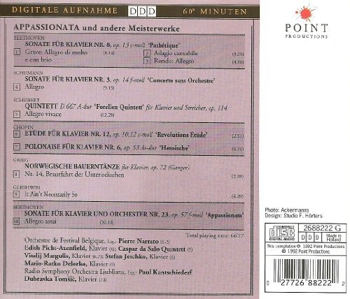Appassionata Und Andere Meisterwerke [Audio CD] VARIOUS ARTISTS