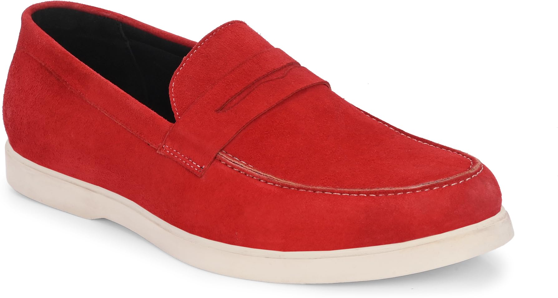 Men's Real Leather Suede Comfort Slip on Moccasin Casual Shoes Lifestyle Casual Shoes for Men's Comfortable and Durable-image-16