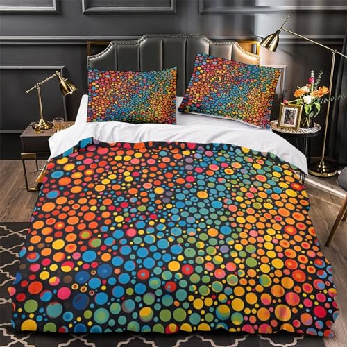 Parure de lit 260x220 de qualité hôtelière en microfibre douce