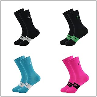 Mujeres hombres deporte ciclismo calcetines corriendo camping senderismo tenis calcetines transpirable al aire libre