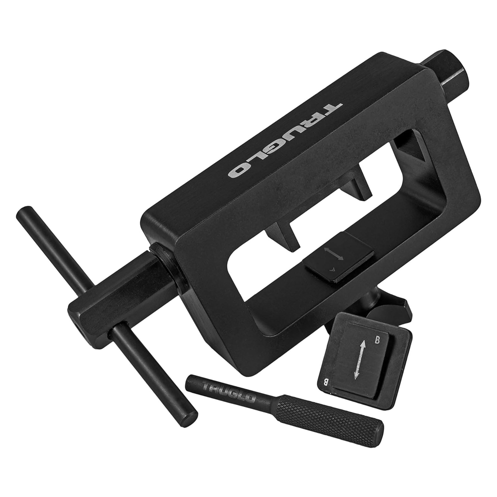 TRUGLO Portable and Durable Steel Rear and Front Sight Installation and Removal Tool with Mounted Sights for Hunting