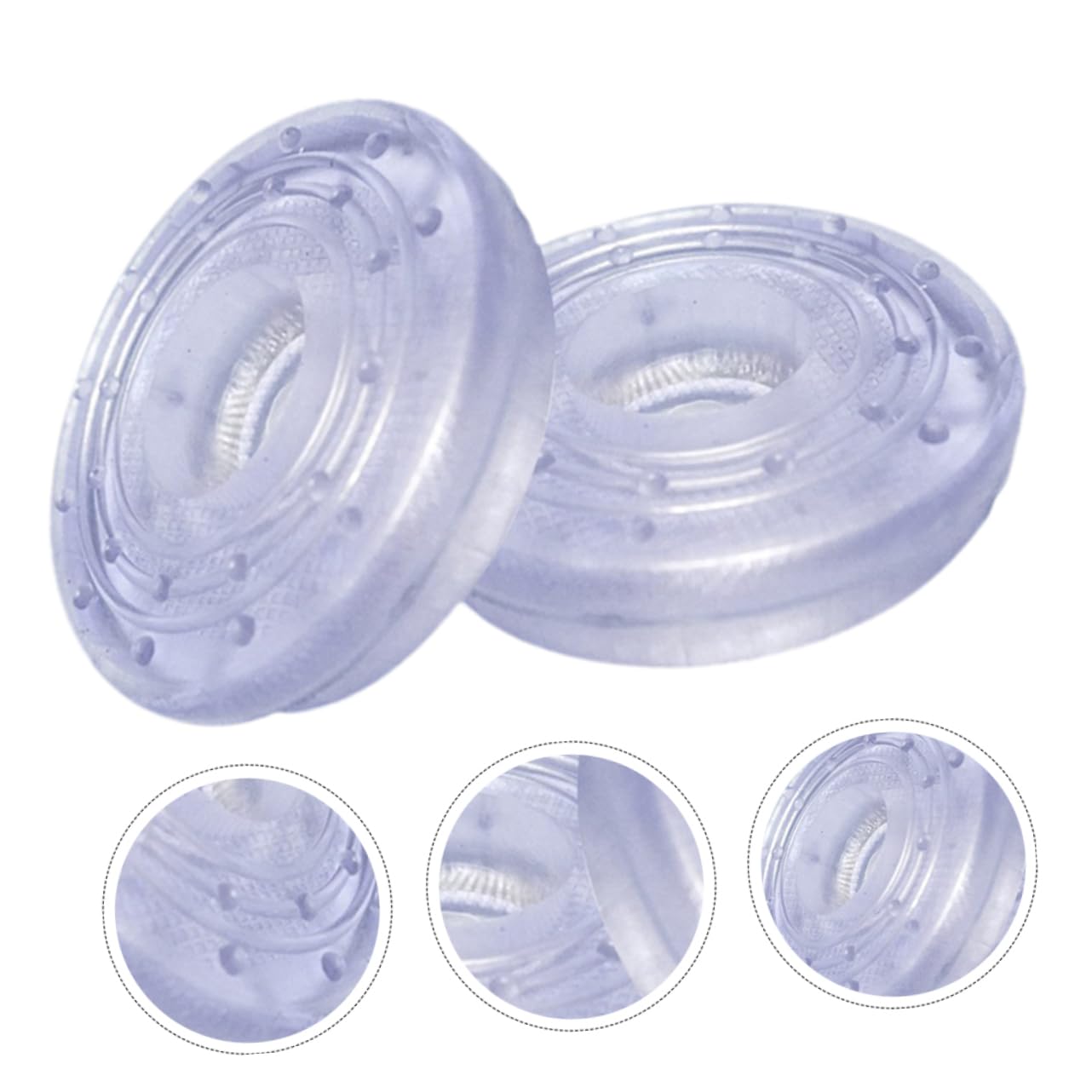 GALPADA Almohadillas Antideslizantes para Barra De Dominadas Fijación Segura con Ventosas Protección para Puertas Accesorios De Entrenamiento Casa Instalación Y 2 Piezas X 5