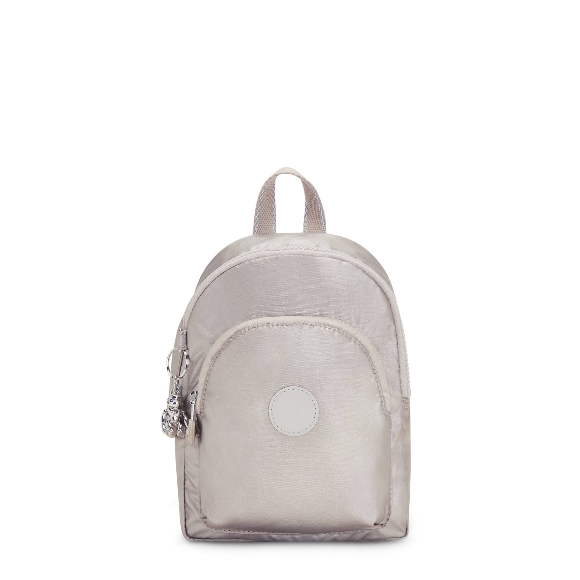 KiplingCurtis Compact Metallic Convertible Backpack Metallic Glow