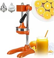 Vista 1 de Cast Iron Orange Juice Squeezer, Hand Press Citrus Juicer Extractor, Easy Juice Extraction for Commercial Use