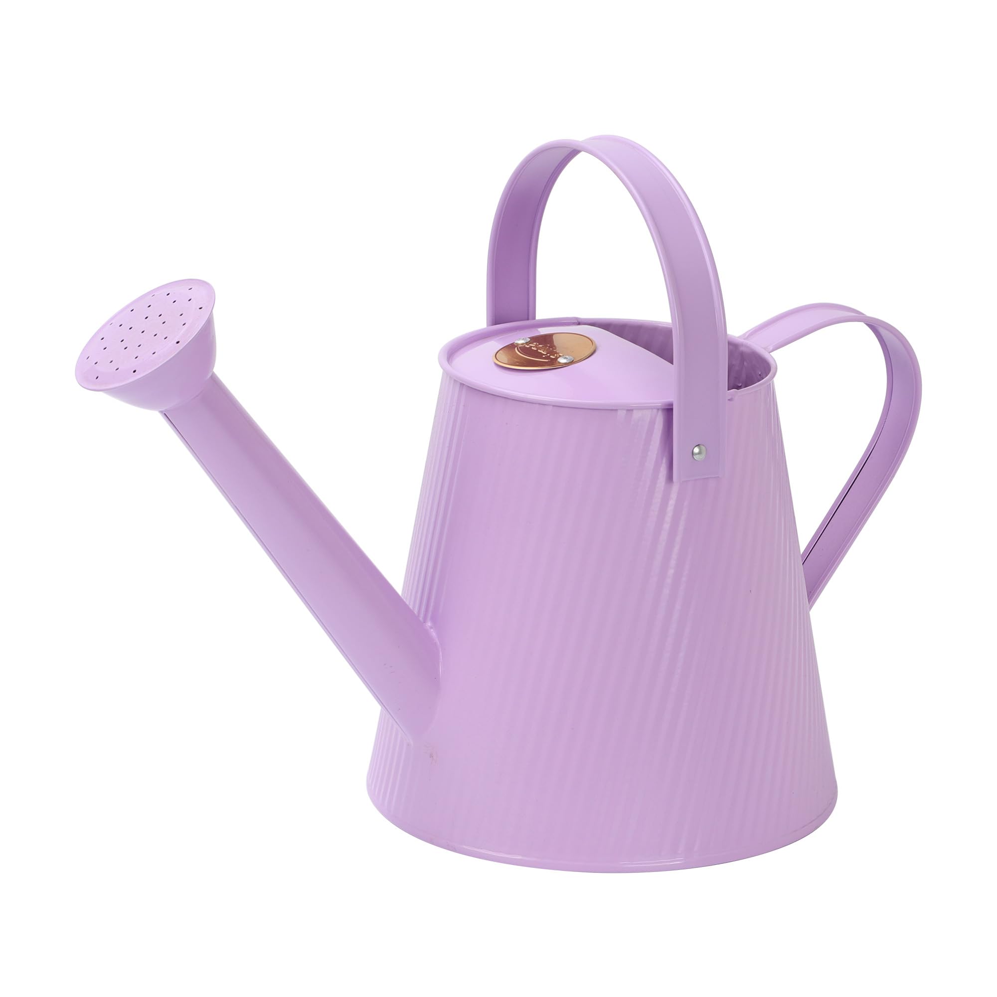 Simpa Matt Lilac 3L 3 Litre Colour Metal Watering Can With Watering Rose