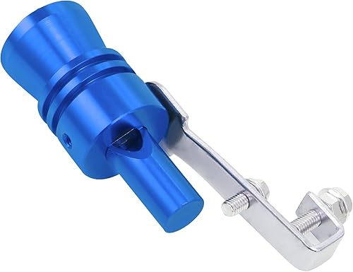 Miniatura 7 de X AUTOHAUX 2 unids XL tamaño coche Turbo silbato aleación de aluminio universal Turbo sonido escape silenciador tubo silbato coche rugido fabricante