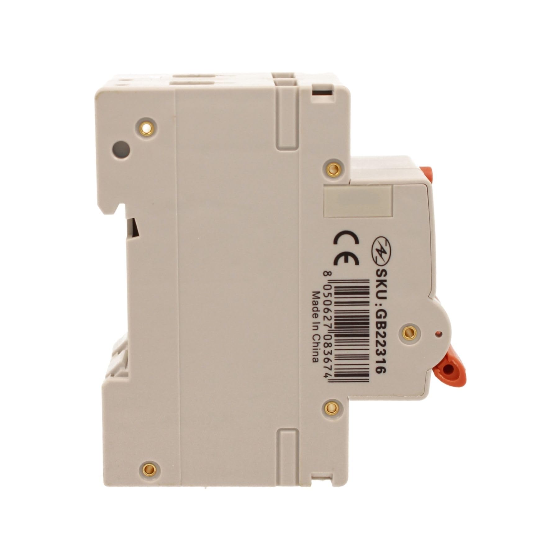 Interruttore Differenziale Magnetotermico Tipo A 16A C16, Bipolare 2P Veri (NO 1P+N), Curva C 6kA 30mA, Doppio Leva con Diagnostica Visiva, 2 Moduli DIN, Serie PL8M2