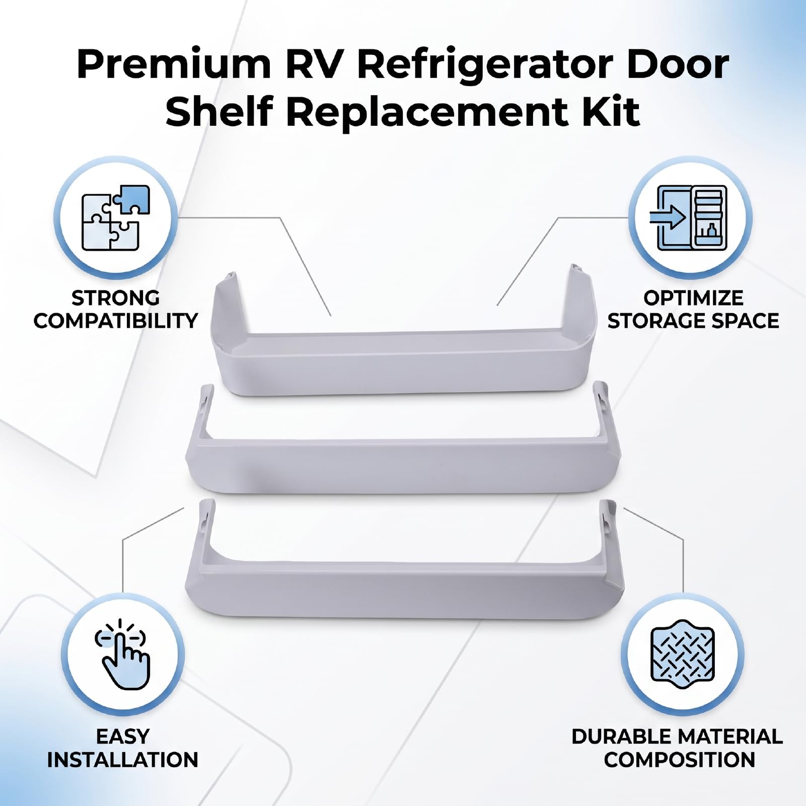 Estante de Puerta para Refrigerador RV, para DM2652 RGE400