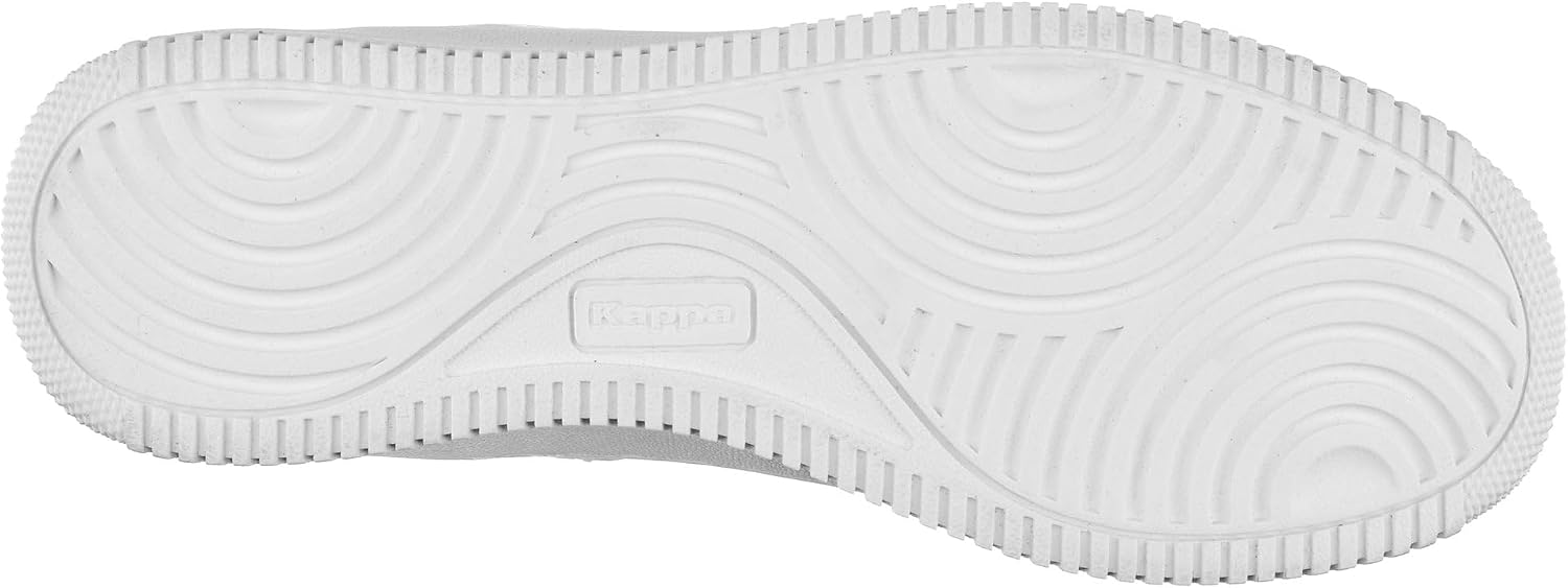 Kappa Unisex Logo Maserta Md VGymnastics Shoe, White, 9 US