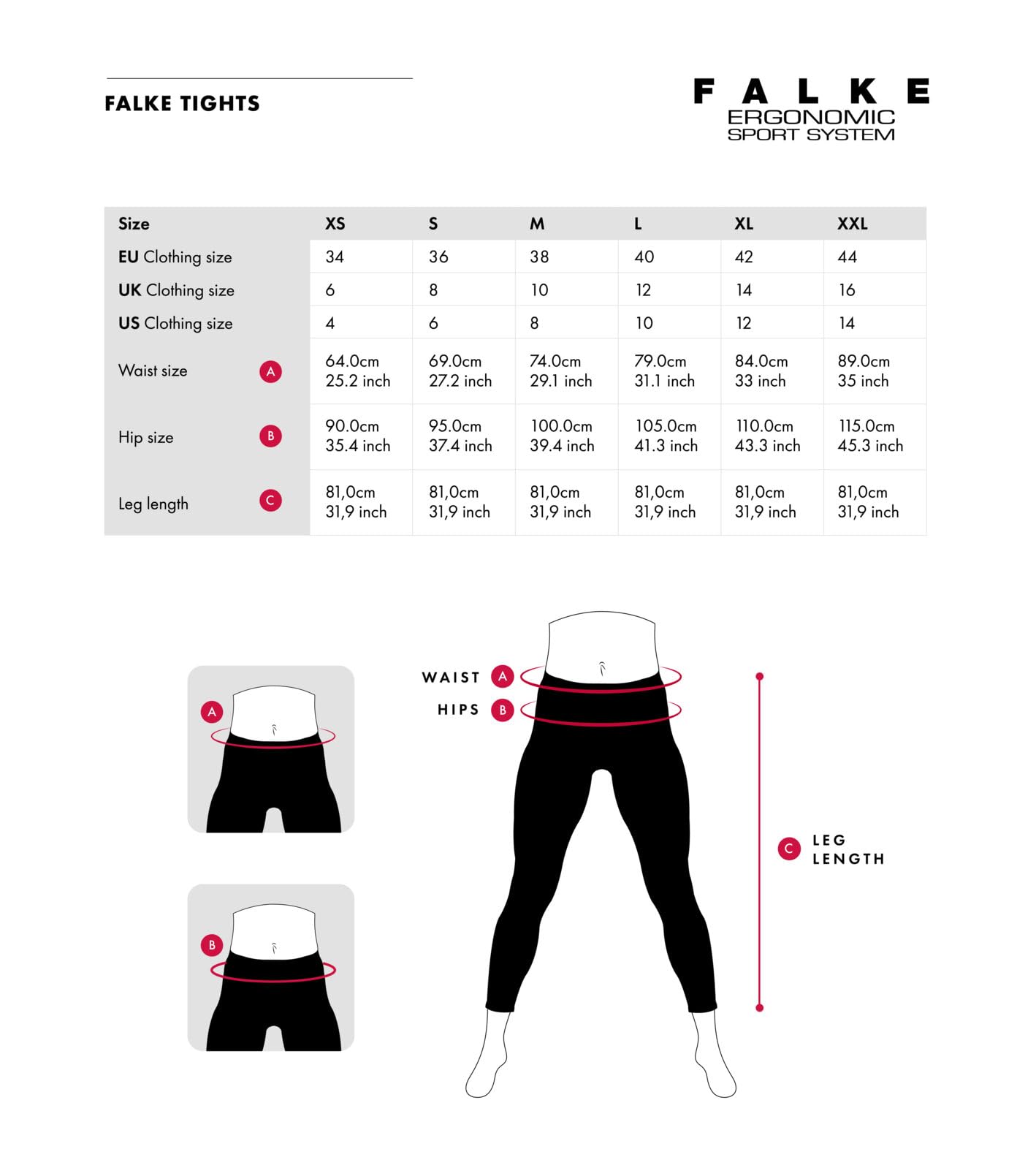 FALKE Donna Cellulite Control Light Leggings Sportivi Pantaloni Funzionali Migliore circolazione sanguigna per allenamenti intensivi Traspiranti Asciugatura Rapida Filo Funzionale 1 Pezzo