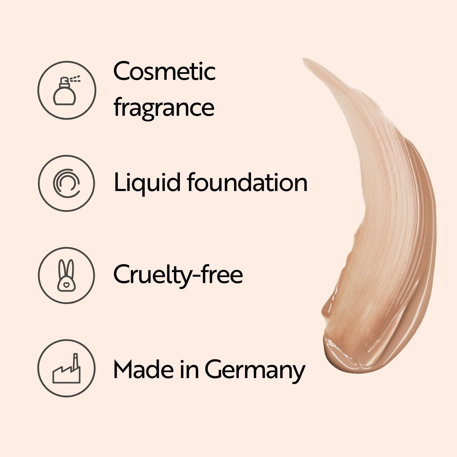 M. Asam Magic Finish Supercharge Serum Foundation Creamy Nude (30 ml) – nawilżający podkład i ujędrniające serum do twarzy w jednym, makijaż przeciwstarzeniowy o optymalnej sile krycia i kwasu