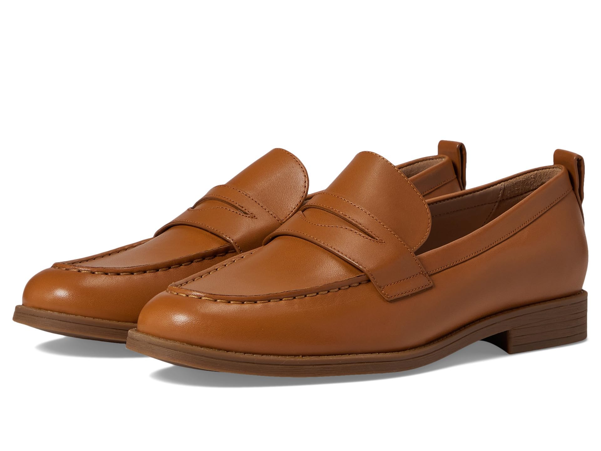 cole haan Women's Stassi Penny Loafers, Pecan Leather, 10 Wide-picture-34