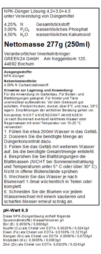 natürlicher dünger für kartoffeln Purgrün Bio-Kartoffeldünger 1 Liter main image 0