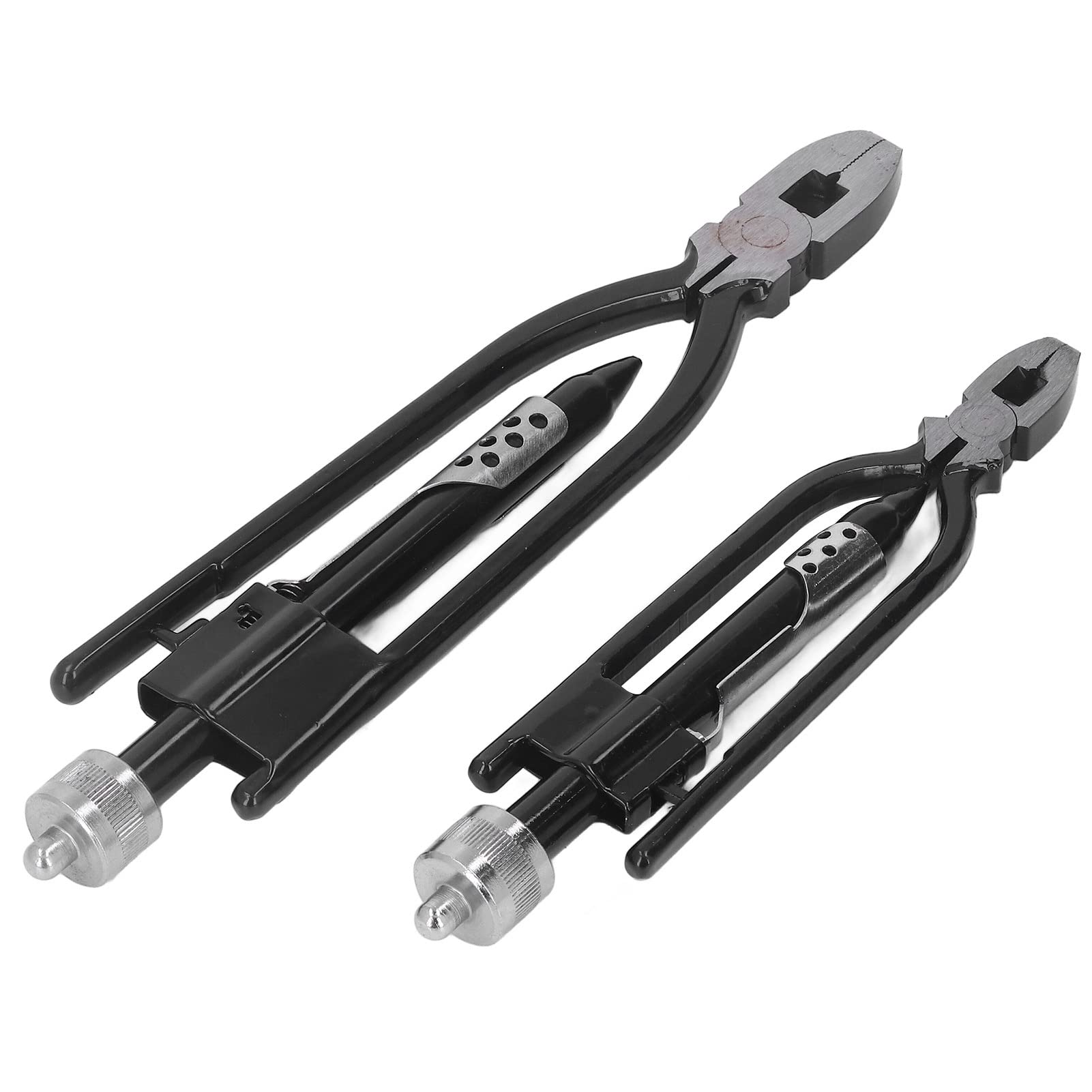 Alicates de Seguridad para Cables, Cortador de Alambre Giratorio de Bloqueo de Acero Al Carbono de 6 y 9 Pulgadas, Herramienta Multiusos Industrial Automotriz, 2 uds.