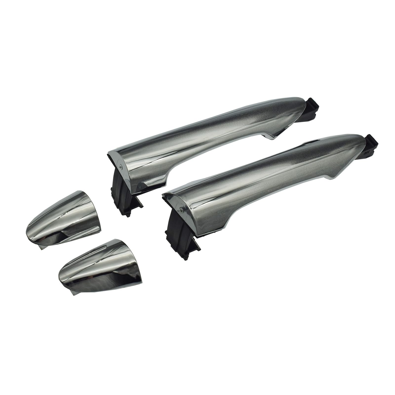 Wphlyz One Color Car Outside Exterior Outer Door Handle For Kia For Picanto For Morning 2011-2016 Car Chrome Outside Exterior Door Handle 826511Y000 826611Y000 836511Y000 836611Y000(Rear Left Right)