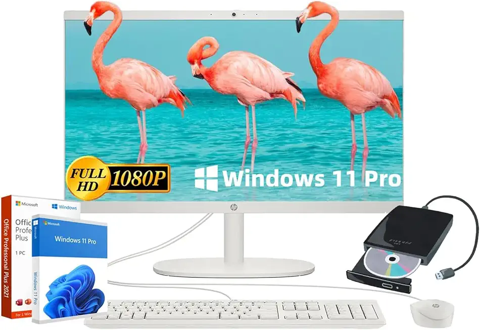 HP 2025 All-in-One Desktop Computer - Intel C...