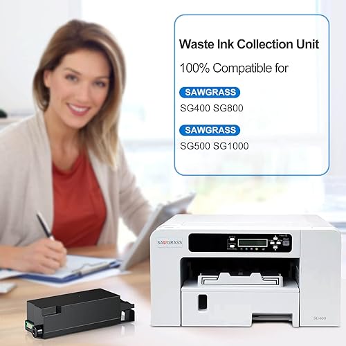 Miniatura 2 de Poschink Waste Ink Collection Unit Tank Replacement for SAWGRASS SG500 SG1000 SG400 SG800 Printers
