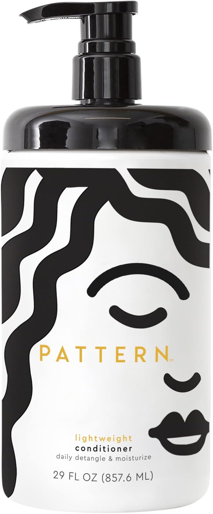 PATTERN Beauty by Tracee Ellis Ross Lightweight Conditioner, 29 Fl Oz, Rich Moisture for Curlies, Coilies and Tight-Textured Hair, 3a-4c