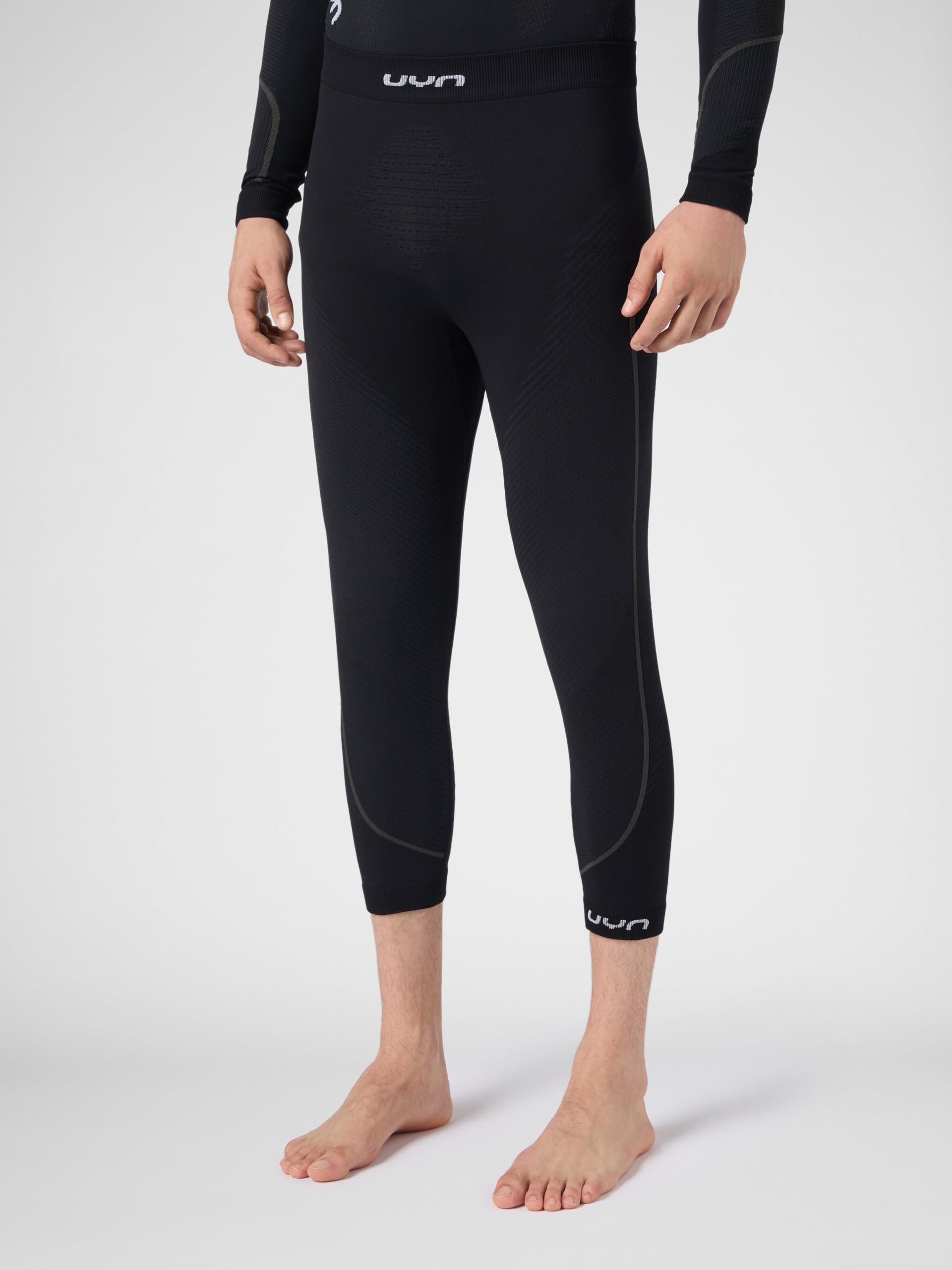 UYN - U100036, Pantalone Intimo Termico in Fibra Organica Naturale al 100% Uomo