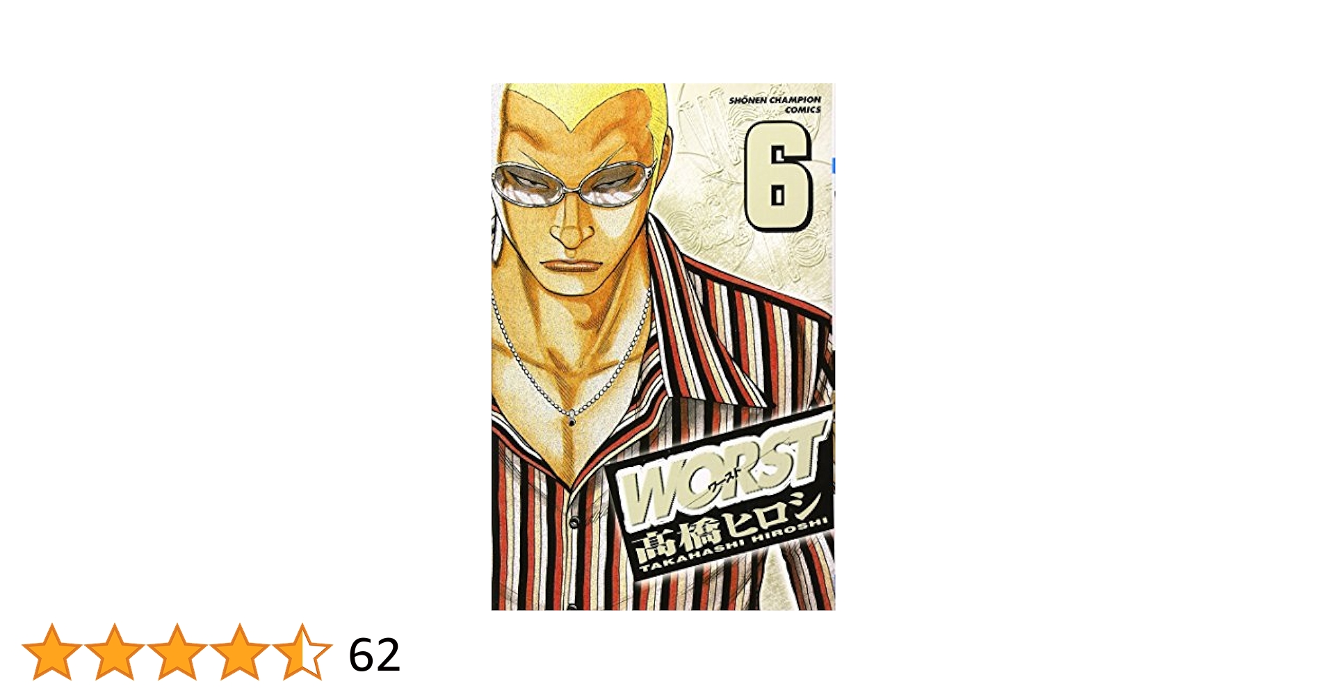 中古】 WORST六代目武装戦線誕生編 /秋田書店/高橋ヒロシ