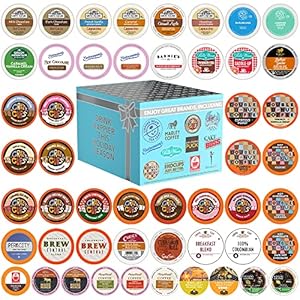Variety Pack of Coffee, Tea, and Hot Chocolate – Great Sampler of Coffee, Tea, and Hot Cocoa for Keurig K Cups Machines…