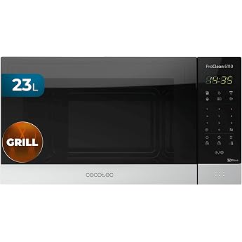 Cecotec ProClean 6110 Microwave 800 W Grill 1000 W 23 L