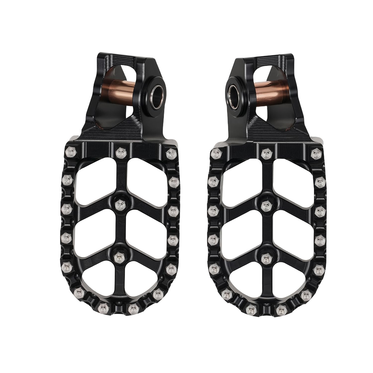 Repose-pieds de moto pour Stark Varg - Repose-pieds de moto CNC en aluminium - Pour moto électrique Stark Varg EX MX - Noir