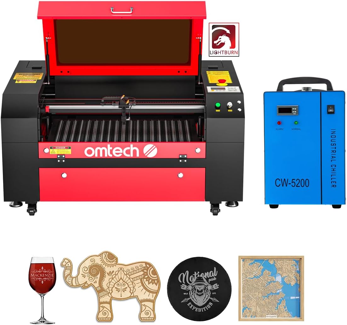 OMTech 60W CO2 Engraver