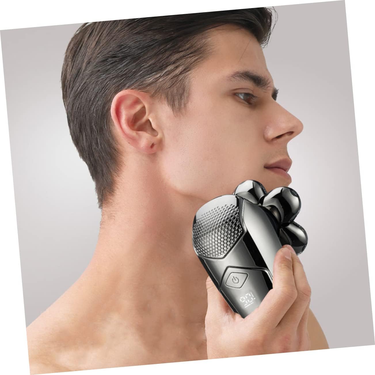 Electric Razor for Men Rechargeable Wet Shaver Multi-Blade Portable Travel Shaver for Body and Head Hair Removal