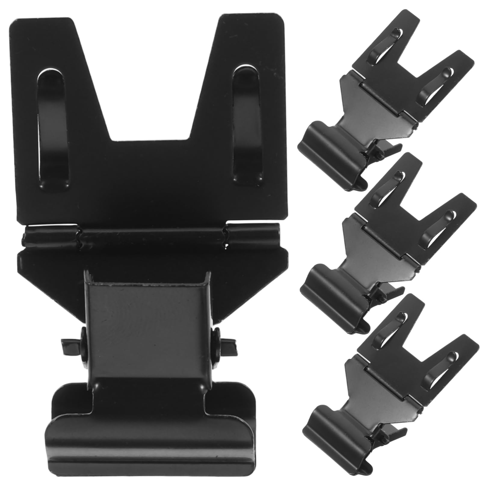 OUNONA4pcs Tag Holder Card Display Stand Sign Stand Display Shelves Clip Sign Holder Market Sign Clips Prices Tag Clip Stand Sign Clips for Retail Display