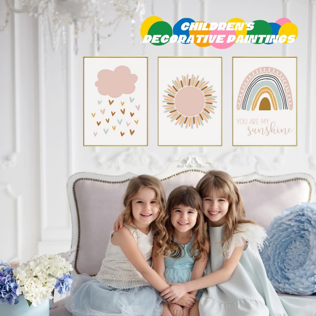 Poster Animali Della Foresta Per Cameretta - Set Di 6 Stampe A4, Senza Cornice, Tema Safari - Foto 5