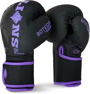 Lions BOTEGA Boxing Gloves Sparring Mitts for Punch Bag Focus Pads Punching Cage Fight Mma Muay Thai Kickboxing Martial Arts Training 6oz 8oz 10oz 12oz 14oz 16oz