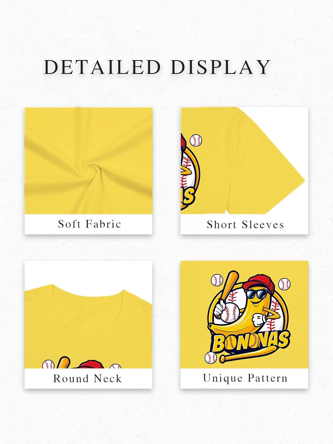 Baseball Shirt Men Vintage Baseball Fan Shirt Game Day Softball Team Graphic Short Sleeve Tee Tops - Image 4