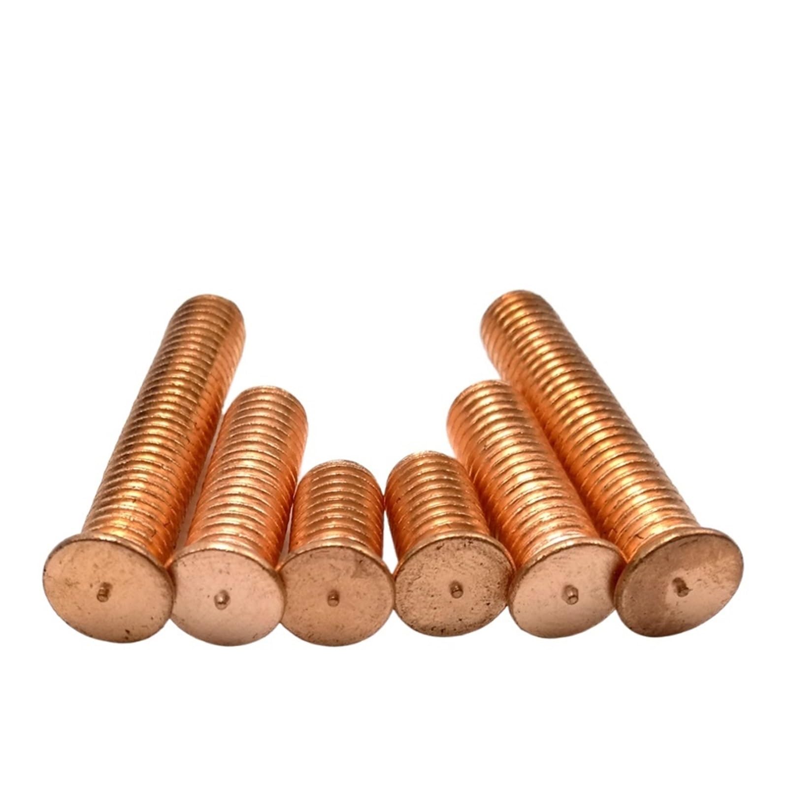M3-Bolzenschweißschraube, verkupferter Kohlenstoffstahl, Punktschweißbolzen, 6 mm bis 30 mm (Size : M5x12-300pcs)
