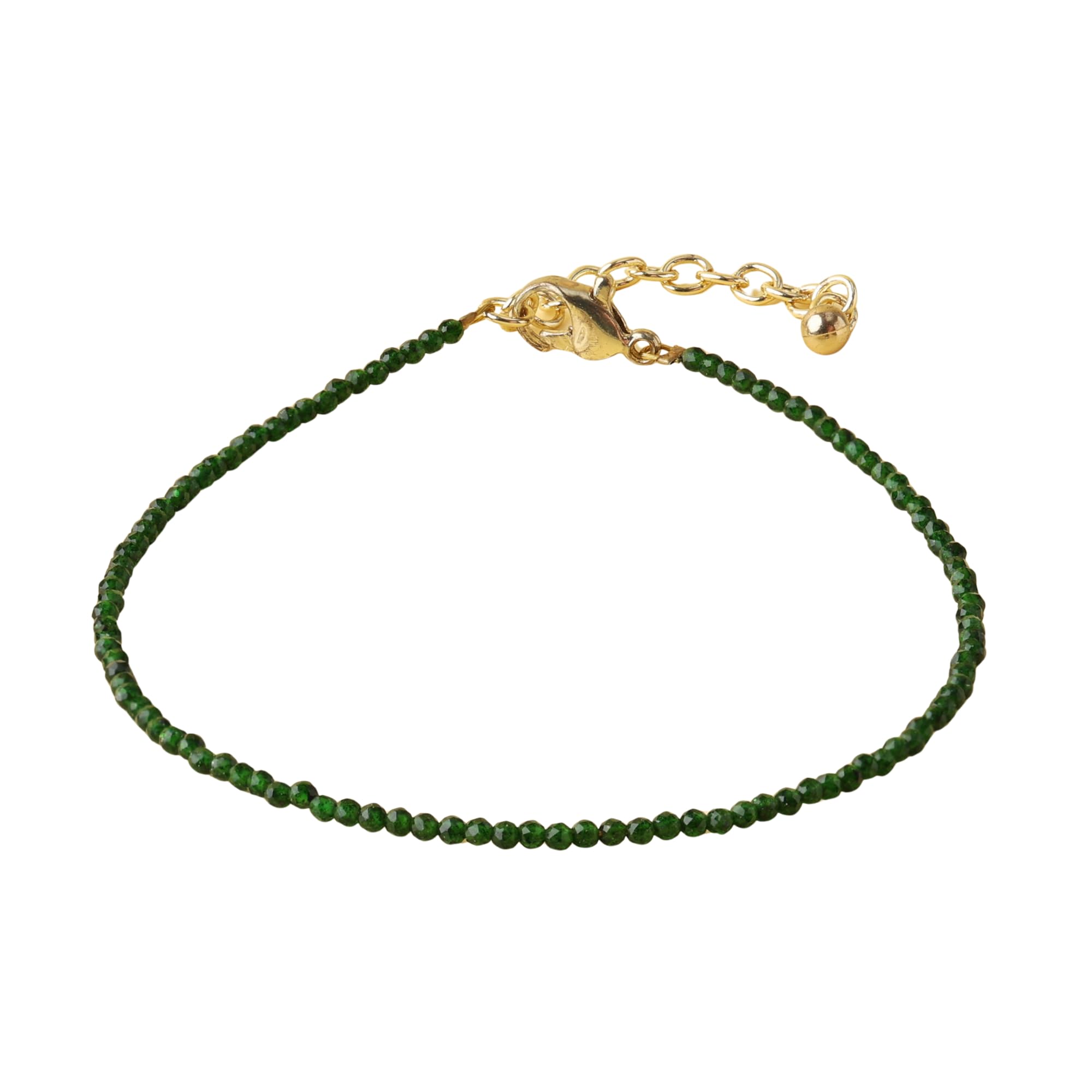 adam enterprises ADAM - Green Jade Natural Stone Anklet-picture-17