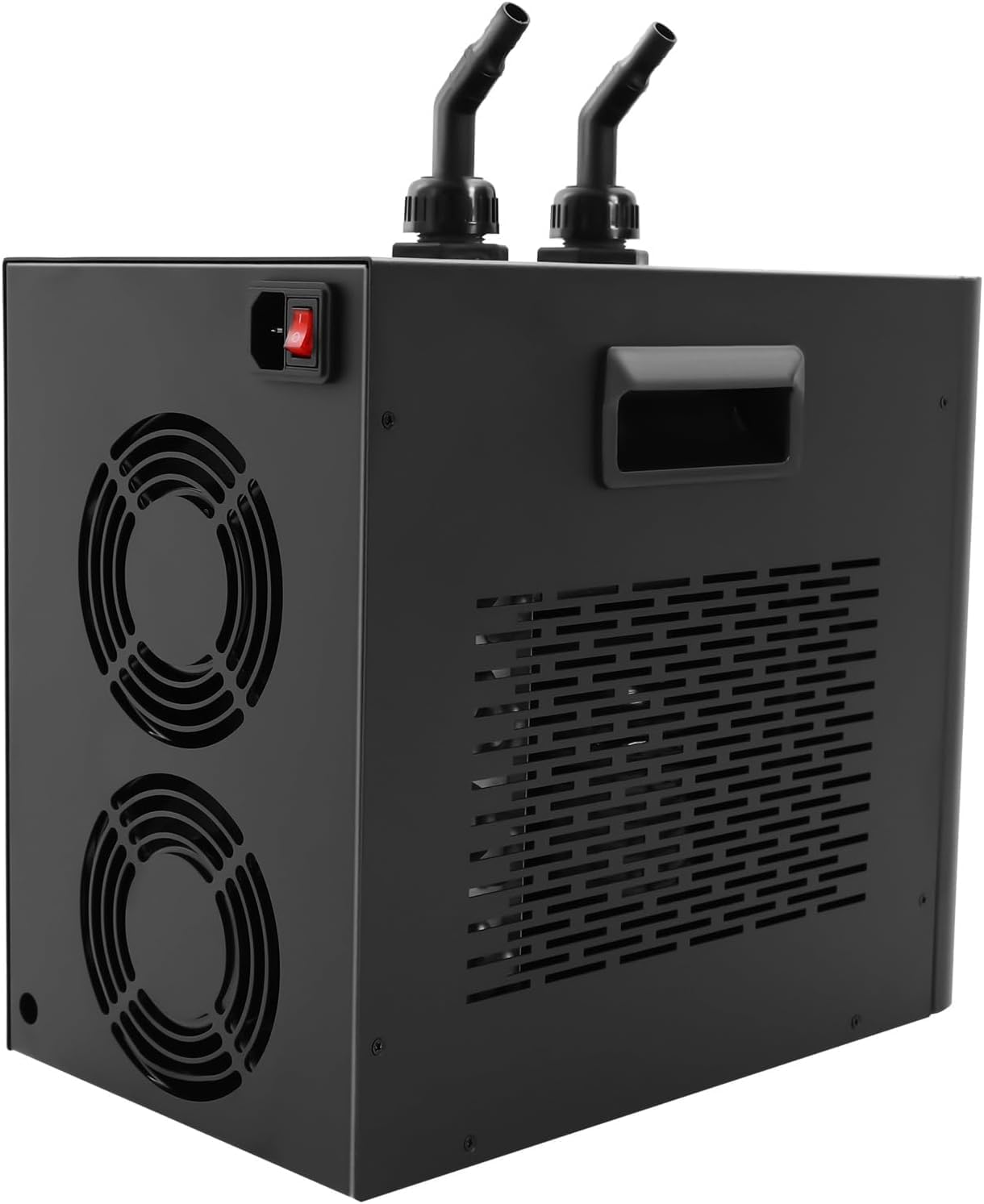 Aquarium Chiller 47.27gal 1/10 HP Water Cooler Fish Tank Chiller Refrigeration Compressor with Power Cord for hydroponics Water Weeds Jellyfish Coral Crystal Shrimp