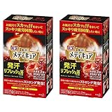 【２個セット】花王バブ メディキュア 発汗 リフレッシュ浴 6錠入 [医薬部外品] 高濃度 炭酸 温泉成分 「お風呂でスカッと汗をかいてスッキリ疲労回復したい時に」