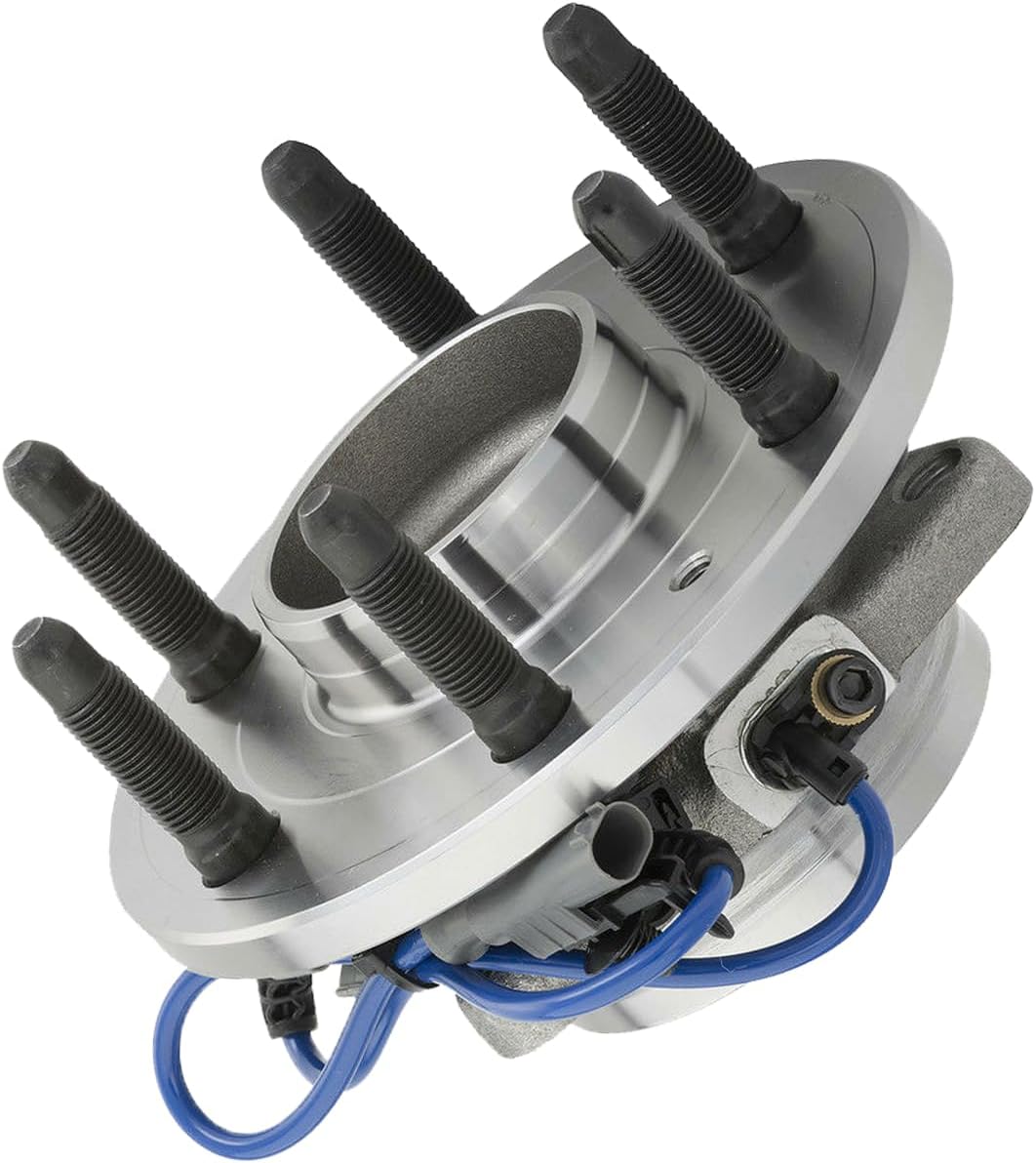 2WD Front Wheel Bearing Hub Assembly 515097 6 Lugs w/ABS Replacement for Cadillac Escalade ESV/Escalade, Chevy Tahoe/Silverado 1500/Avalanche/Suburban 1500, GMC Yukon/Yukon XL/Sierra 1500 - Image 6