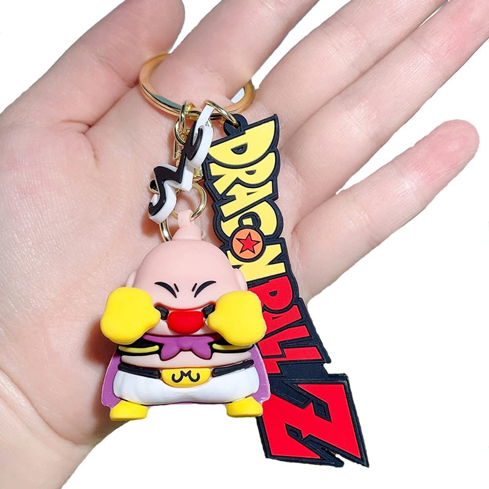 UTTERDoll Keychain Animation Ball Cute Doll Keychain Charm Gift Keyring Pikkoro Car Bag Decoration (Style5)