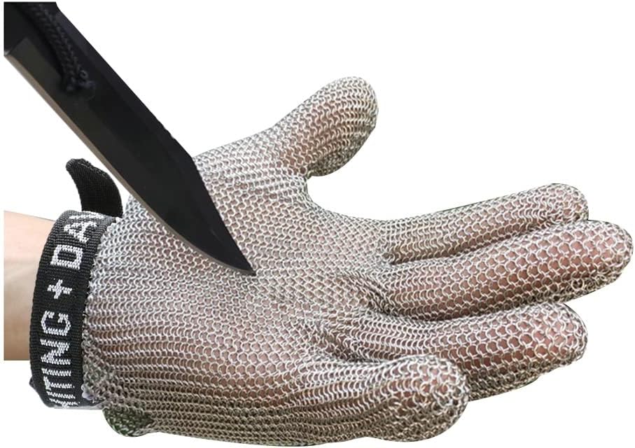 Anti Cut Gloves Stainless Steel Cut Resistant Gloves, Slaughterhouse