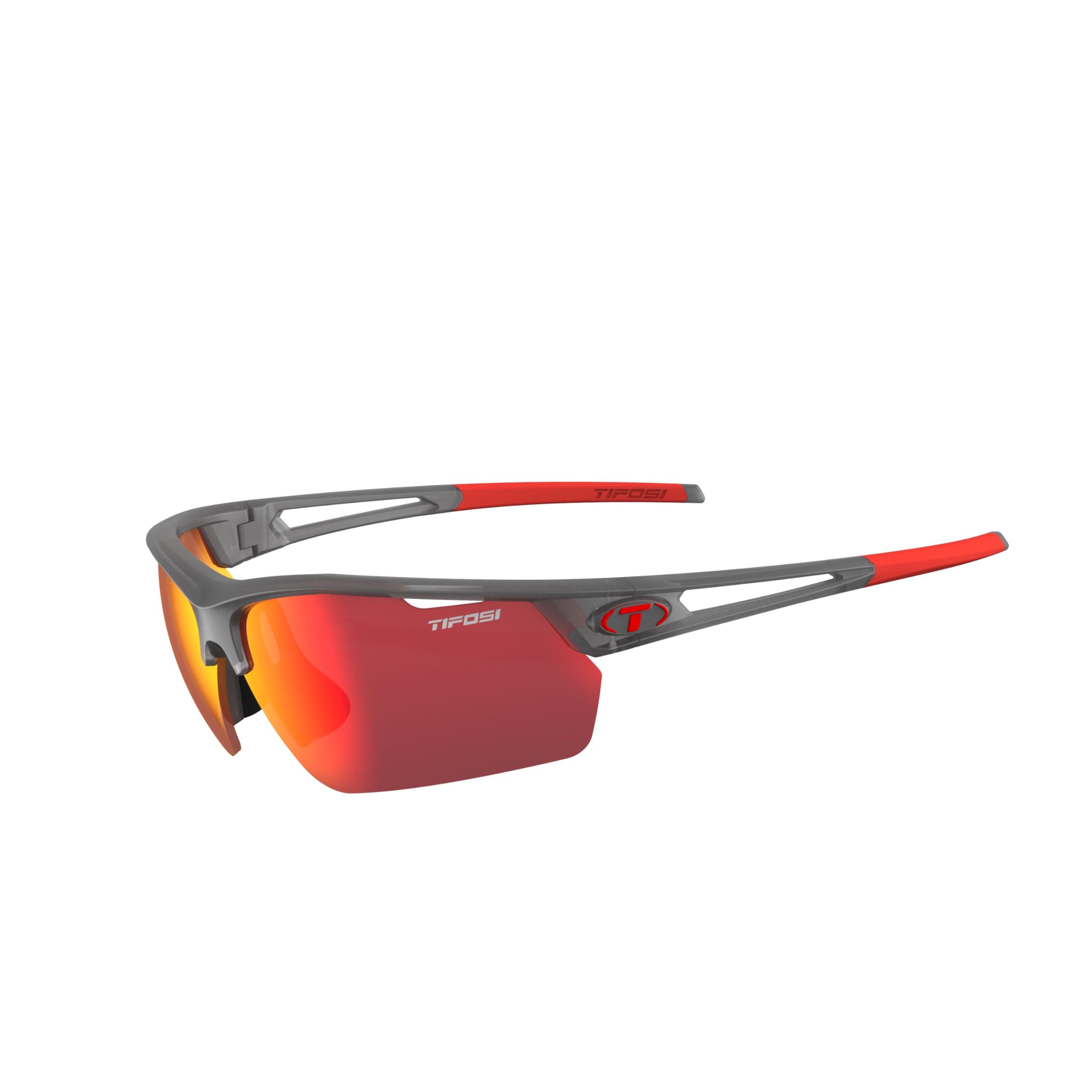 Tifosi Optics Navar FC Sunglasses, Satin Vapor (Smoke Red Mirror) — image 1